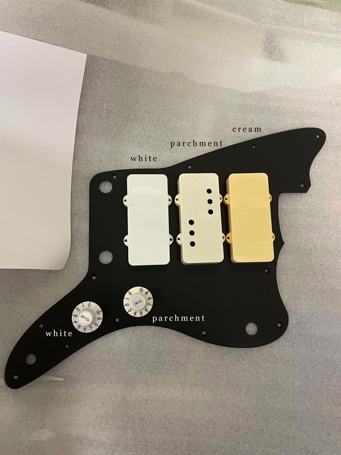 Wired Anodized Loaded Jazzmaster® Pickguards madlove