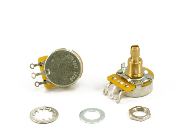 CTS split shaft potentiometer for guitar/bass